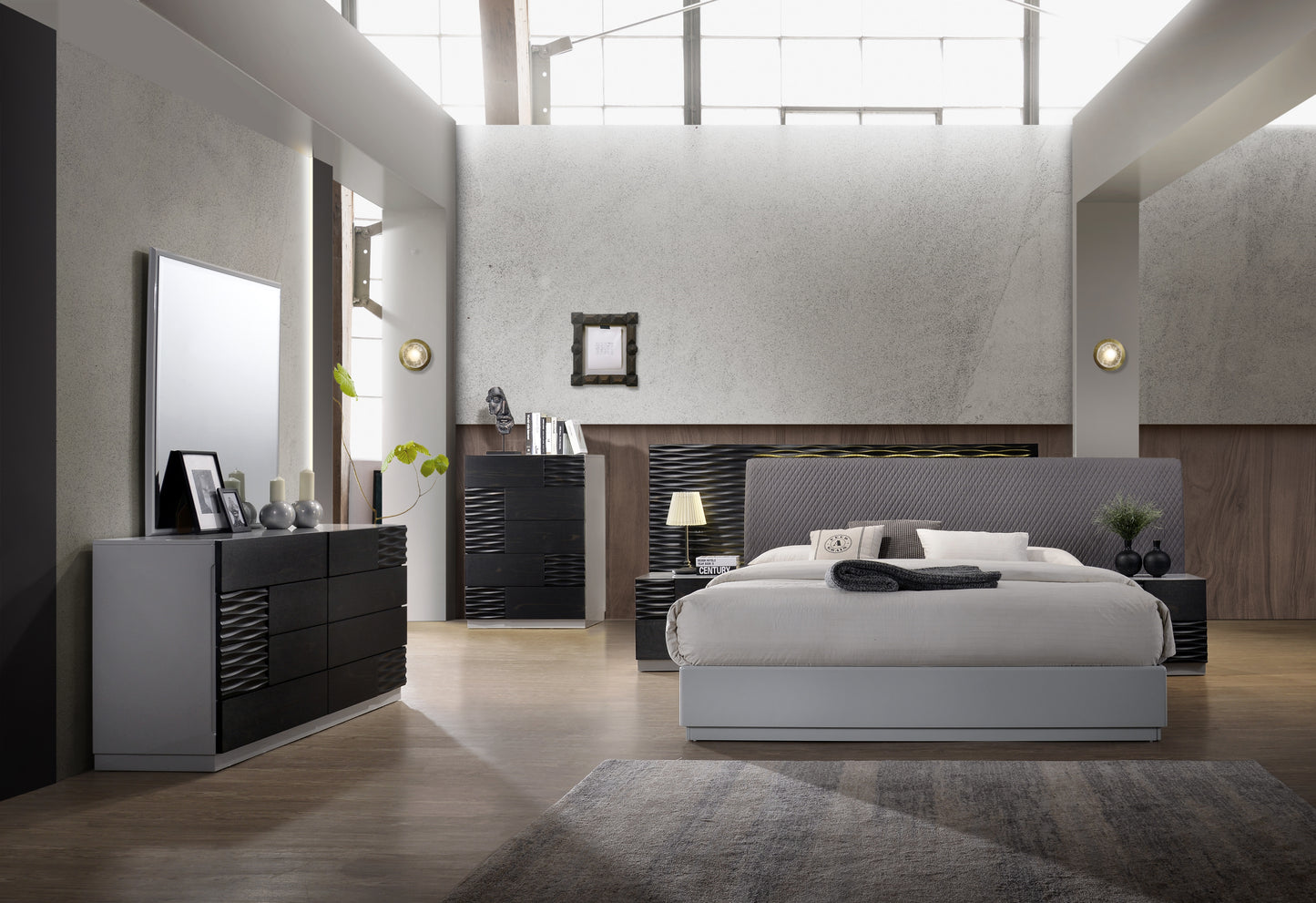 J&M Furniture Tribeca King Size Bed
