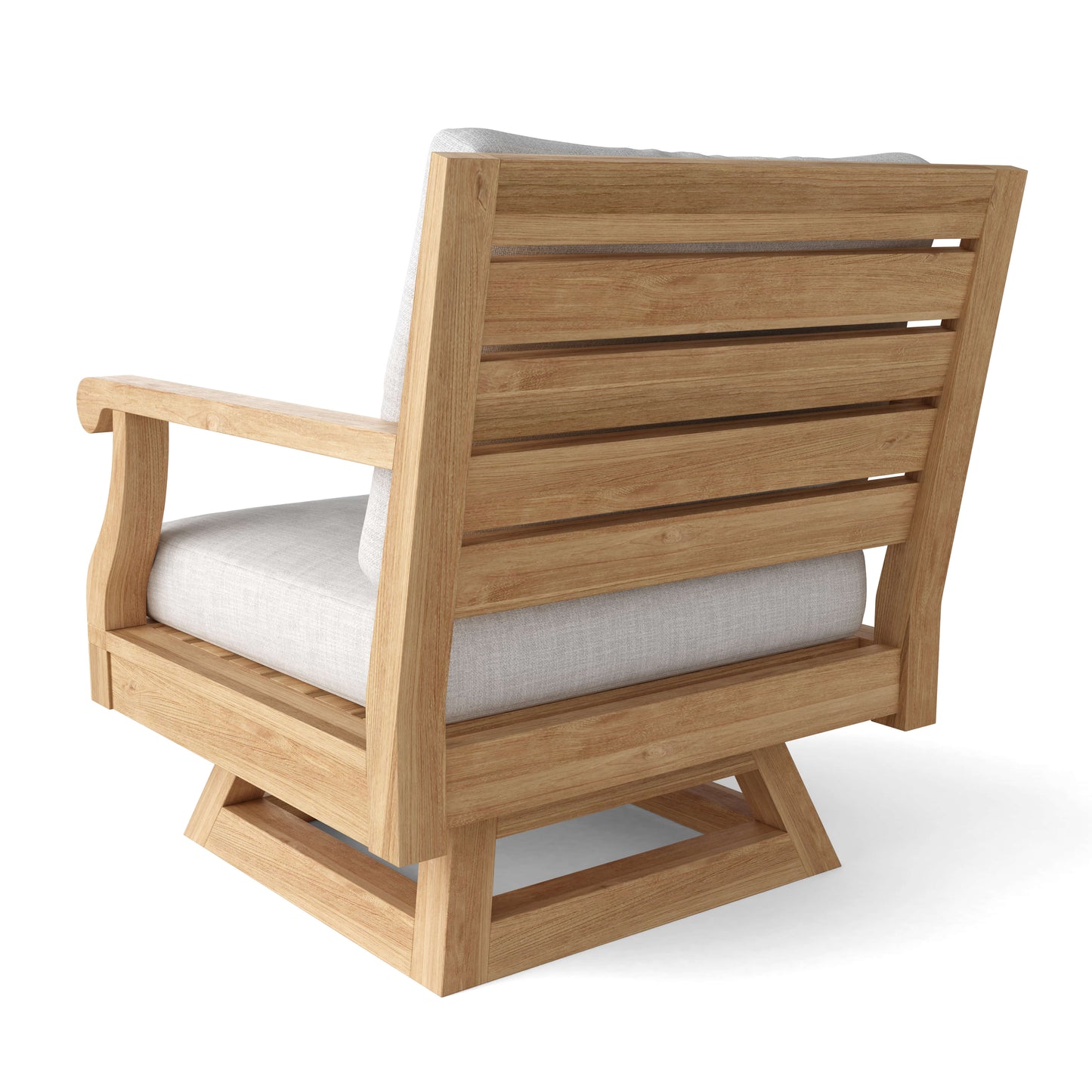 Anderson Teak Riviera Swivel Armchair + Cushion