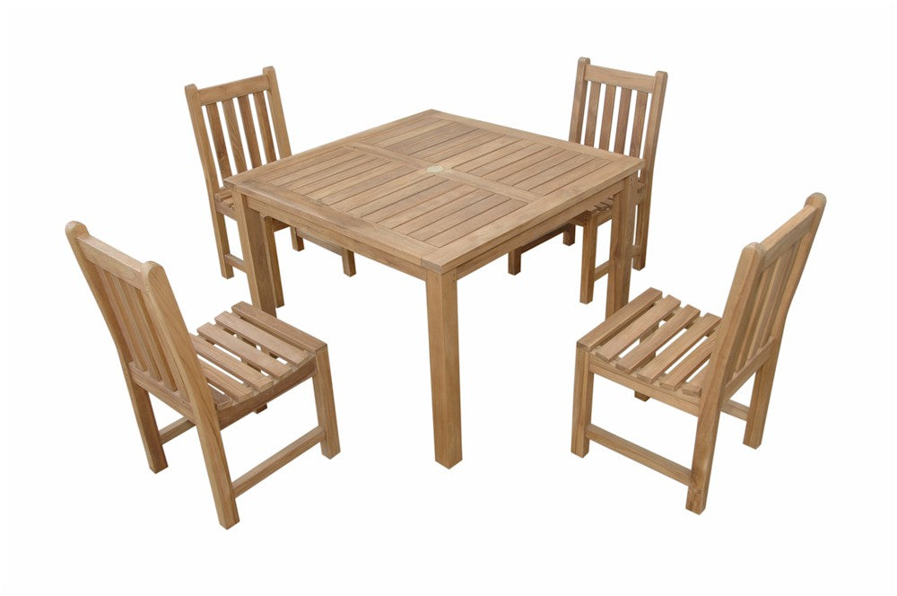 Anderson Teak Montage Braxton 5- Pices Dining Set A