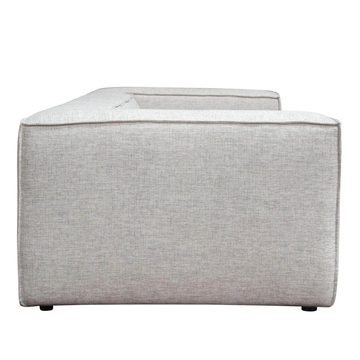 Vice 2PC Modular Sofa in Barley Fabric by Diamond Sofa