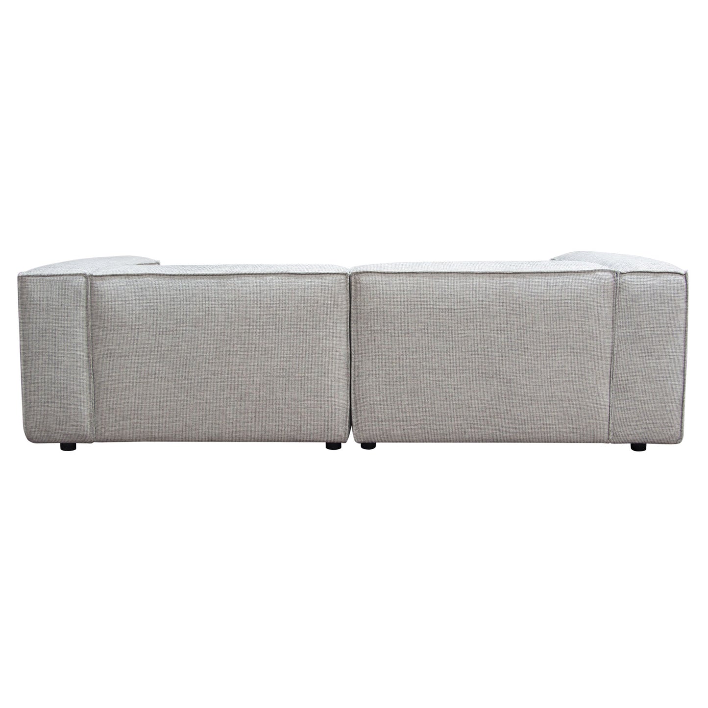 Vice 2PC Modular Sofa in Barley Fabric by Diamond Sofa