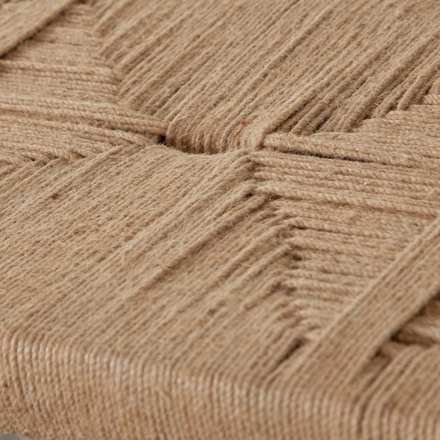 Jute Woven Accent Bench by Diamond Sofa