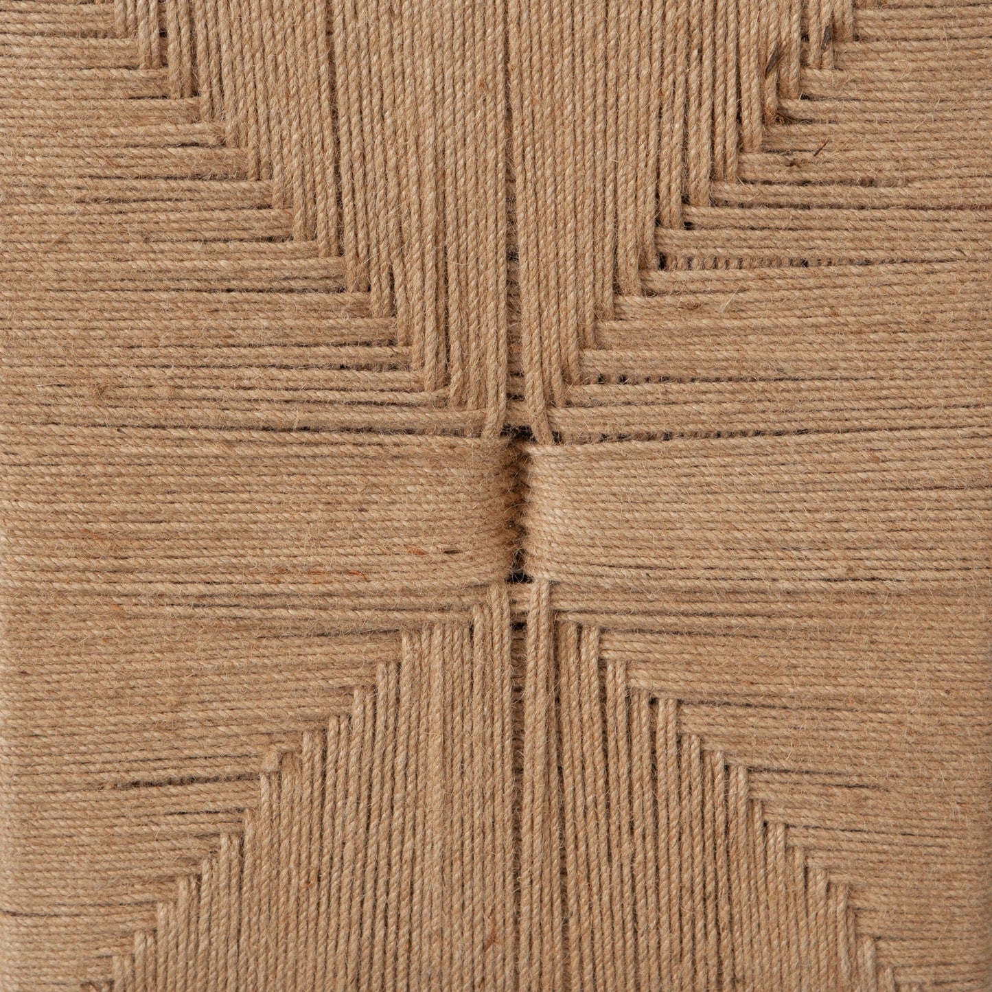 Jute Woven Accent Bench by Diamond Sofa
