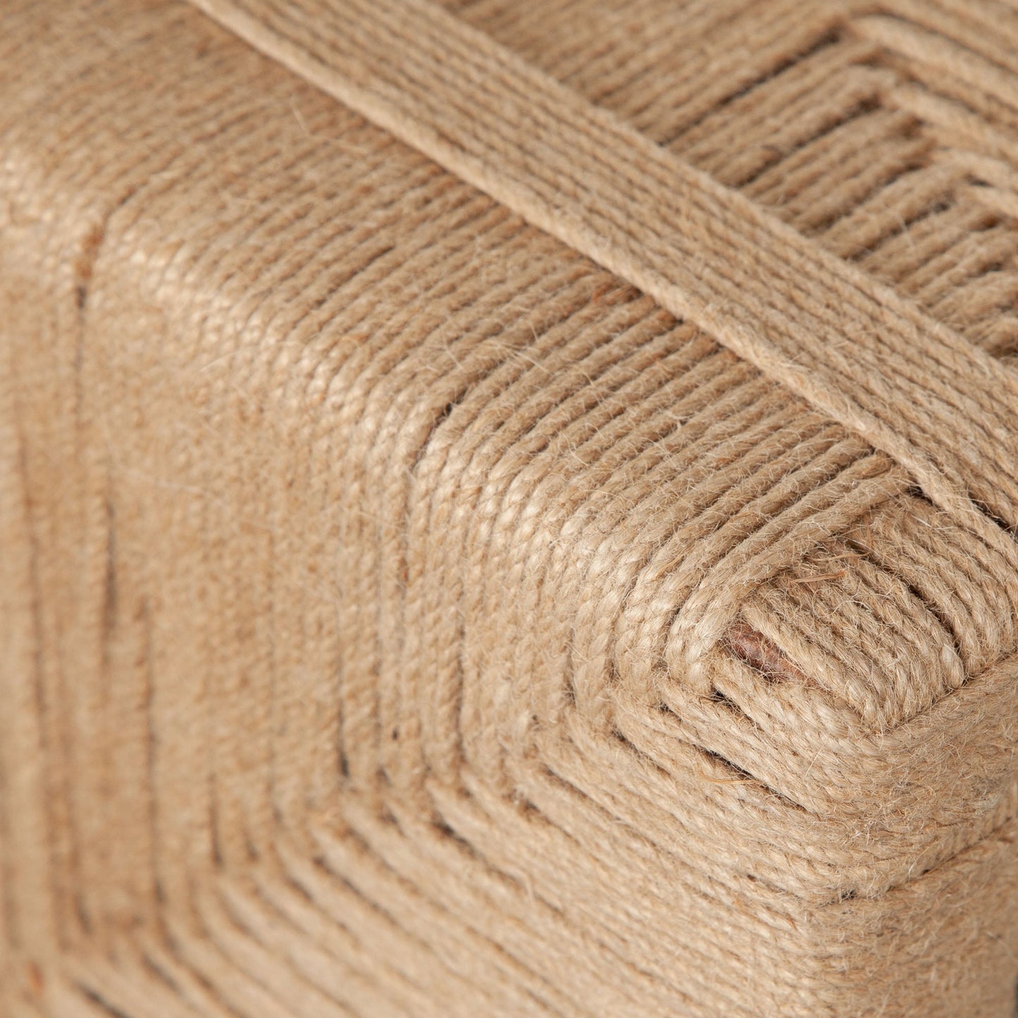 Jute Woven Accent Bench by Diamond Sofa