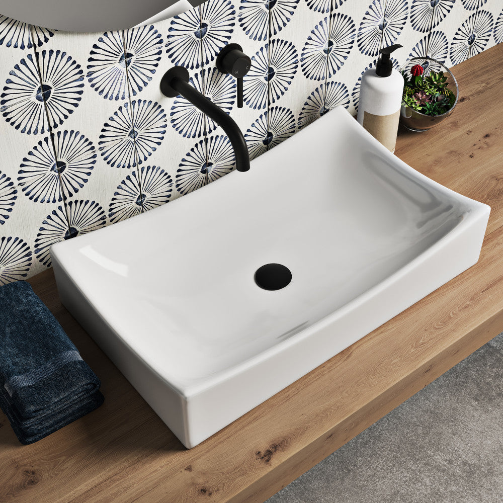 Swiss Madison Marseille 25.5” Rectangle Vessel Bathroom Sink