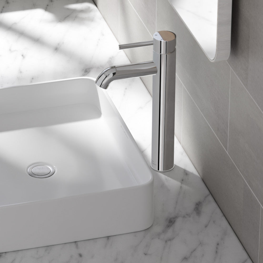 Swiss Madison Ivy Single Hole, Single-Handle, High Arc Bathroom Faucet in Chrome