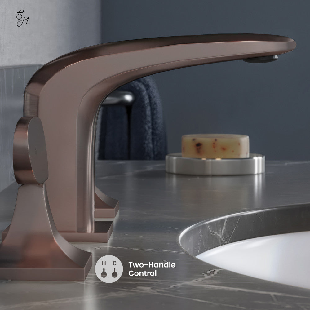 Swiss Madison Chateau 8 in. Widespread, 2-Handle, Bathroom Faucet in Oil Rubbed Bronze