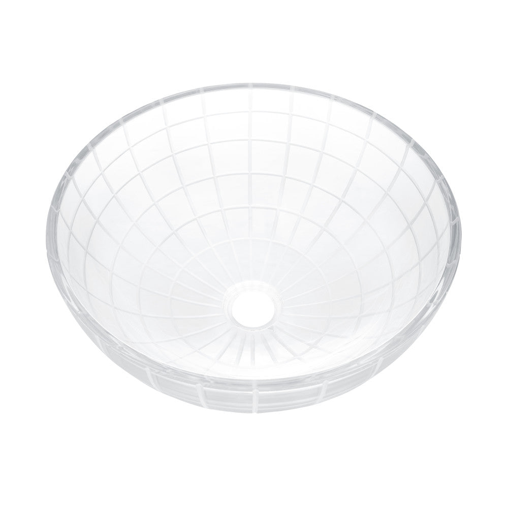 Swiss Madison Virage 16.5" Round Glass Vessel Sink