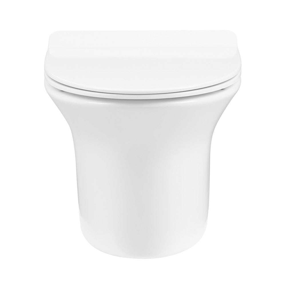 Swiss Madison Cascade Wall-Hung Elongated Toilet Bowl