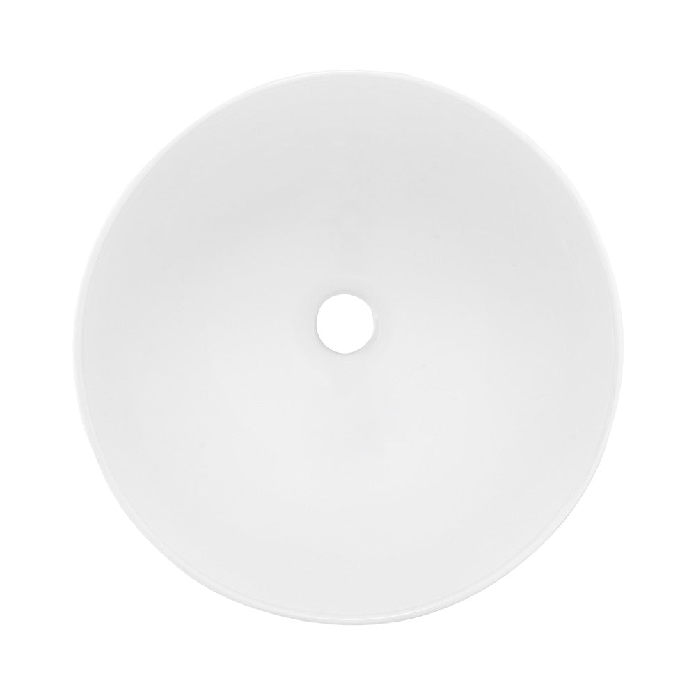 Swiss Madison Calice 15'' Vessel Sink in White