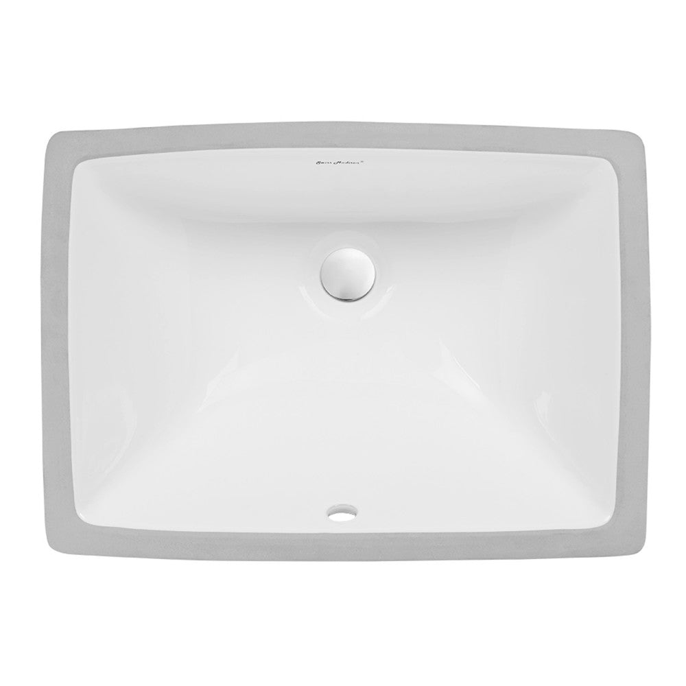 Swiss Madison Plaisir 21 Rectangular Under-Mount Bathroom Sink