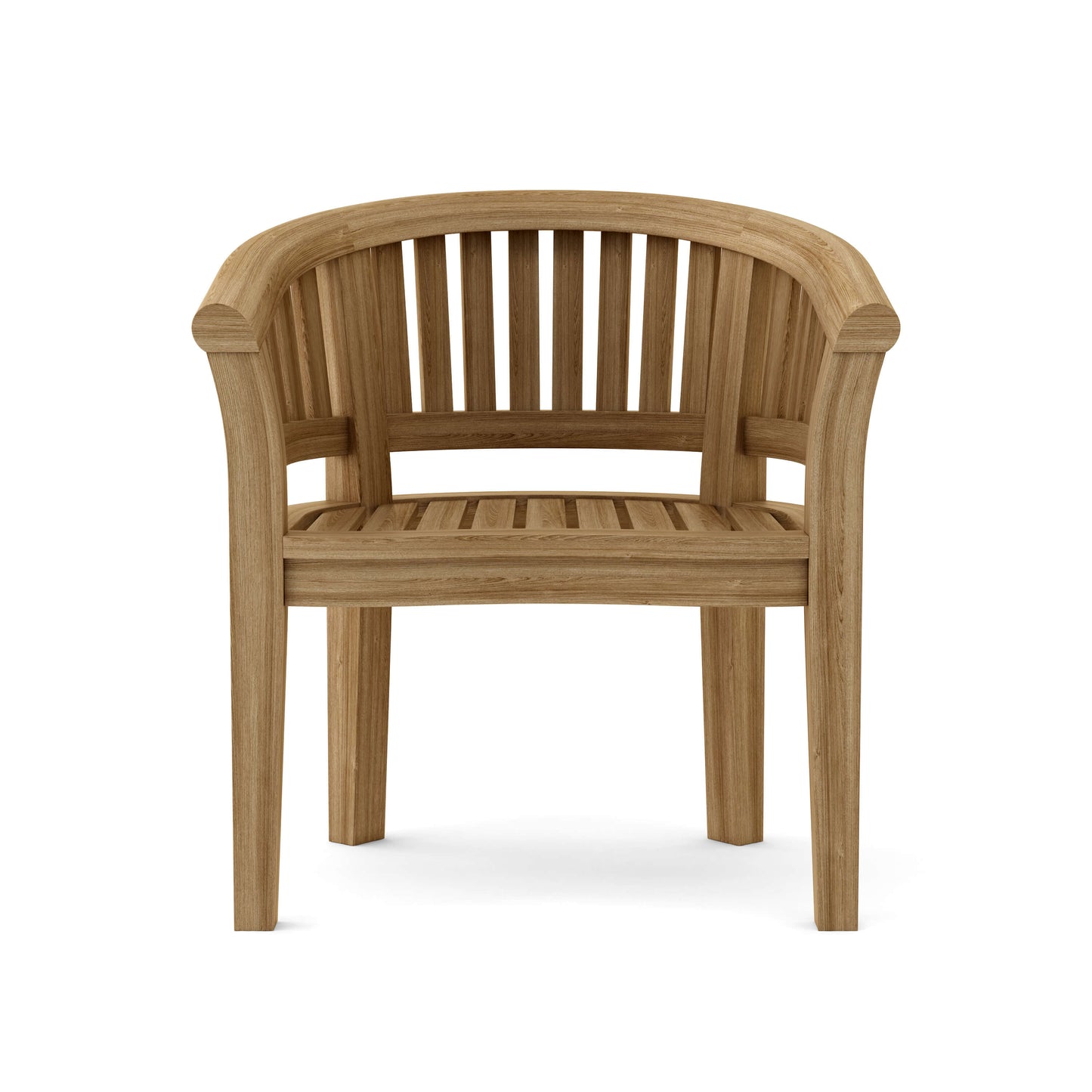 Anderson Teak Curve Armchair Extra Thick Wood