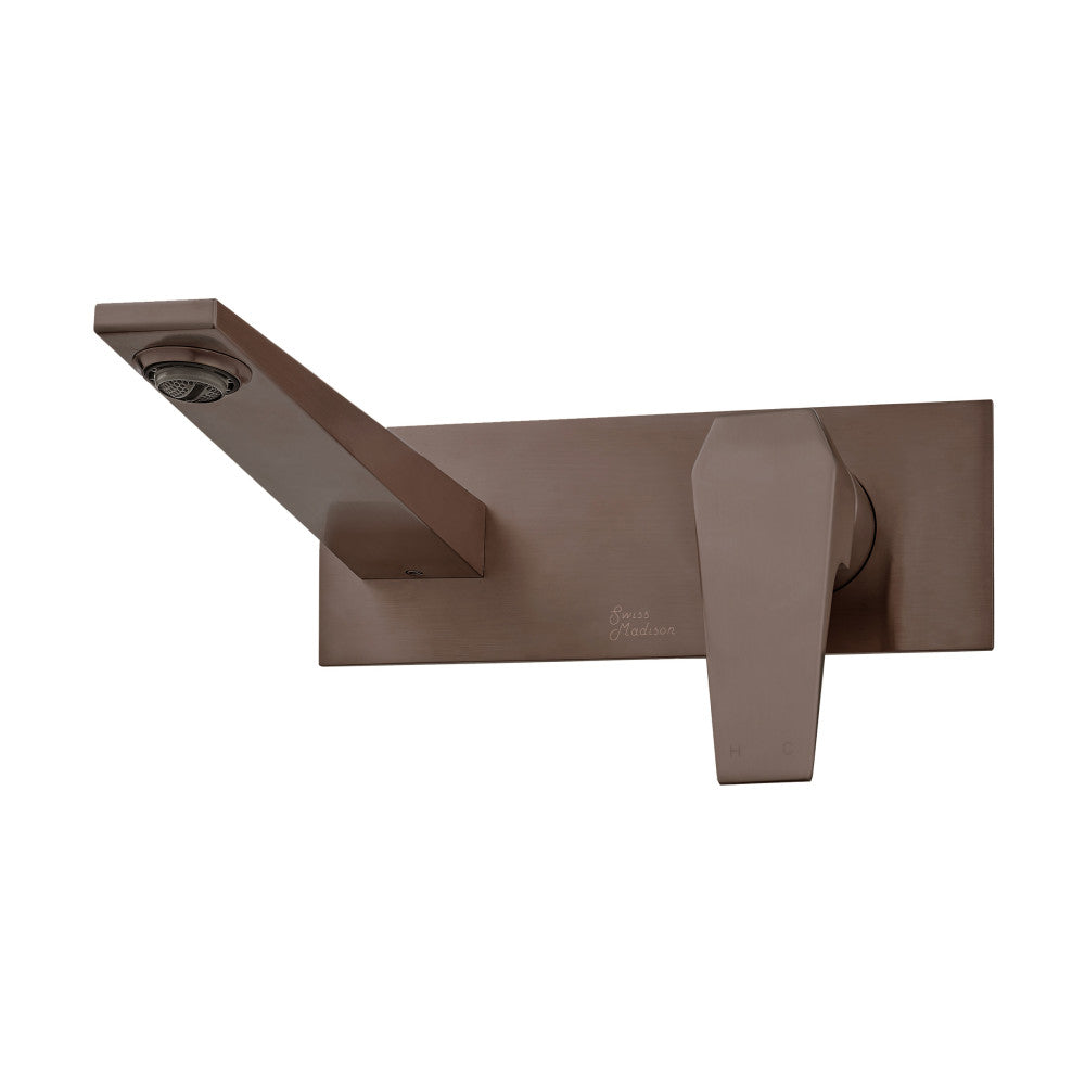 Swiss Madison Voltaire Single-Handle, Wall-Mount, Bathroom Faucet in Oil Rubbed Bronze