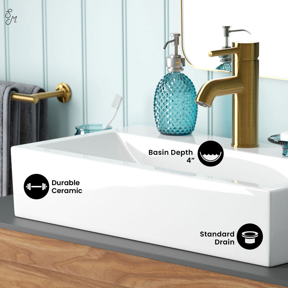 Swiss Madison Rennes Vanity 24" Vessel Sink