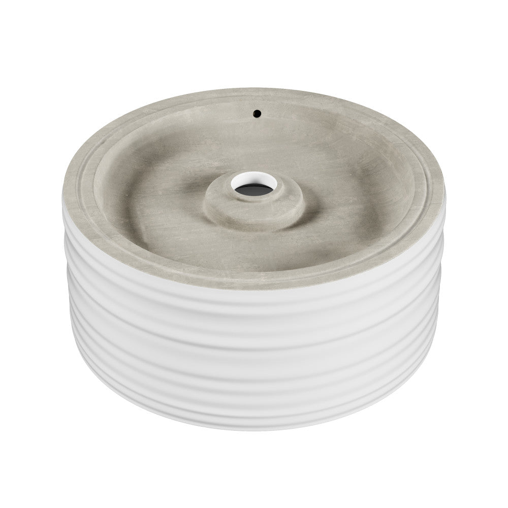 Swiss Madison Adour 16'' Vessels Sink in White