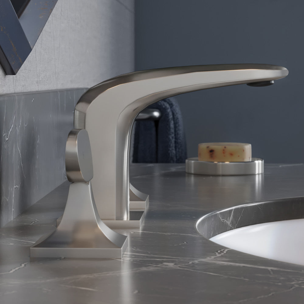 Swiss Madison Chateau 8 in. Widespread, 2-Handle, Bathroom Faucet in Brushed Nickel