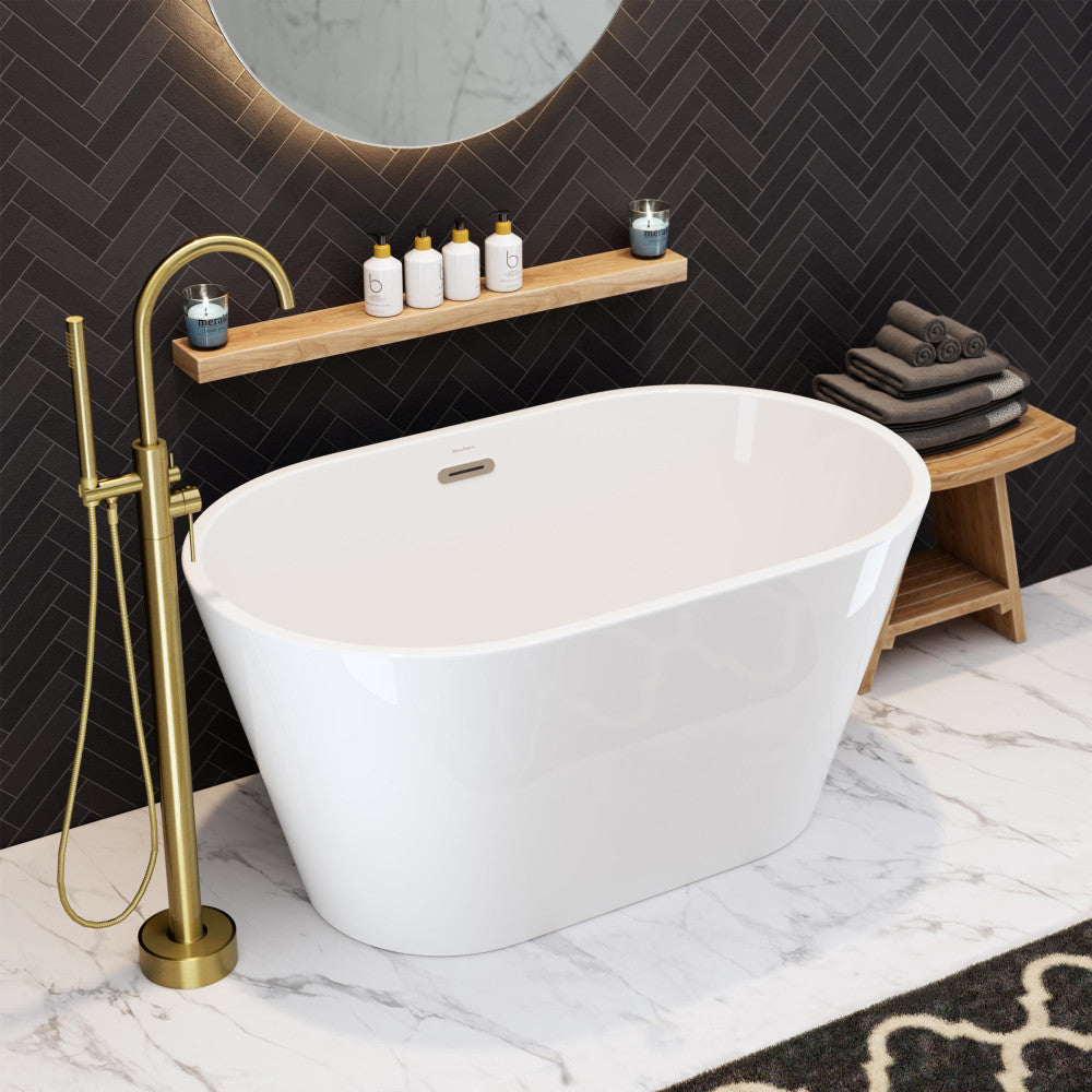 Swiss Madison Claire 48" Freestanding Bathtub