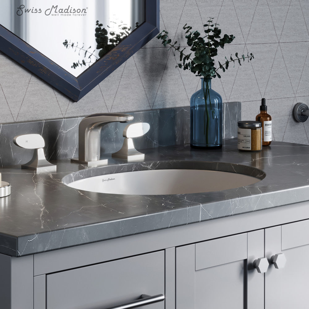 Swiss Madison Plaisir 16.5 Oval Under-Mount Bathroom Sink