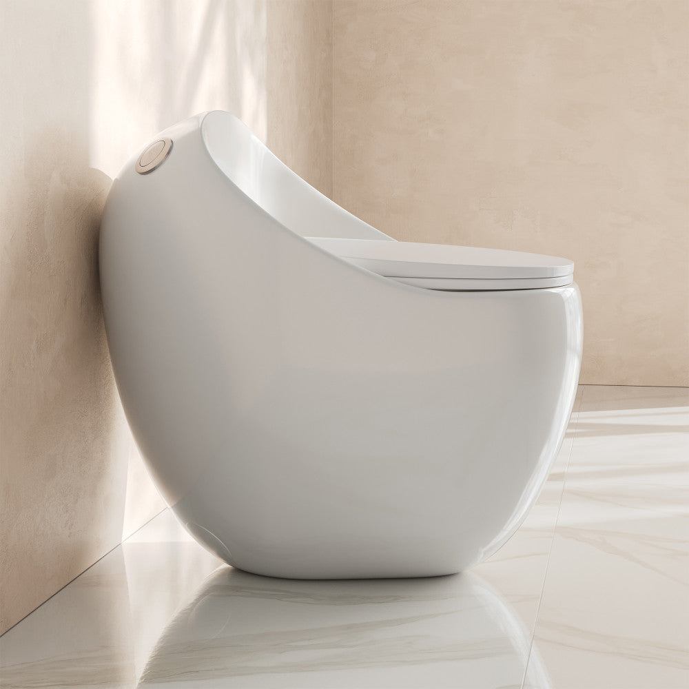 Swiss Madison Plaisir II One-Piece Elongated Toilet Top Flush 1.28 GPF