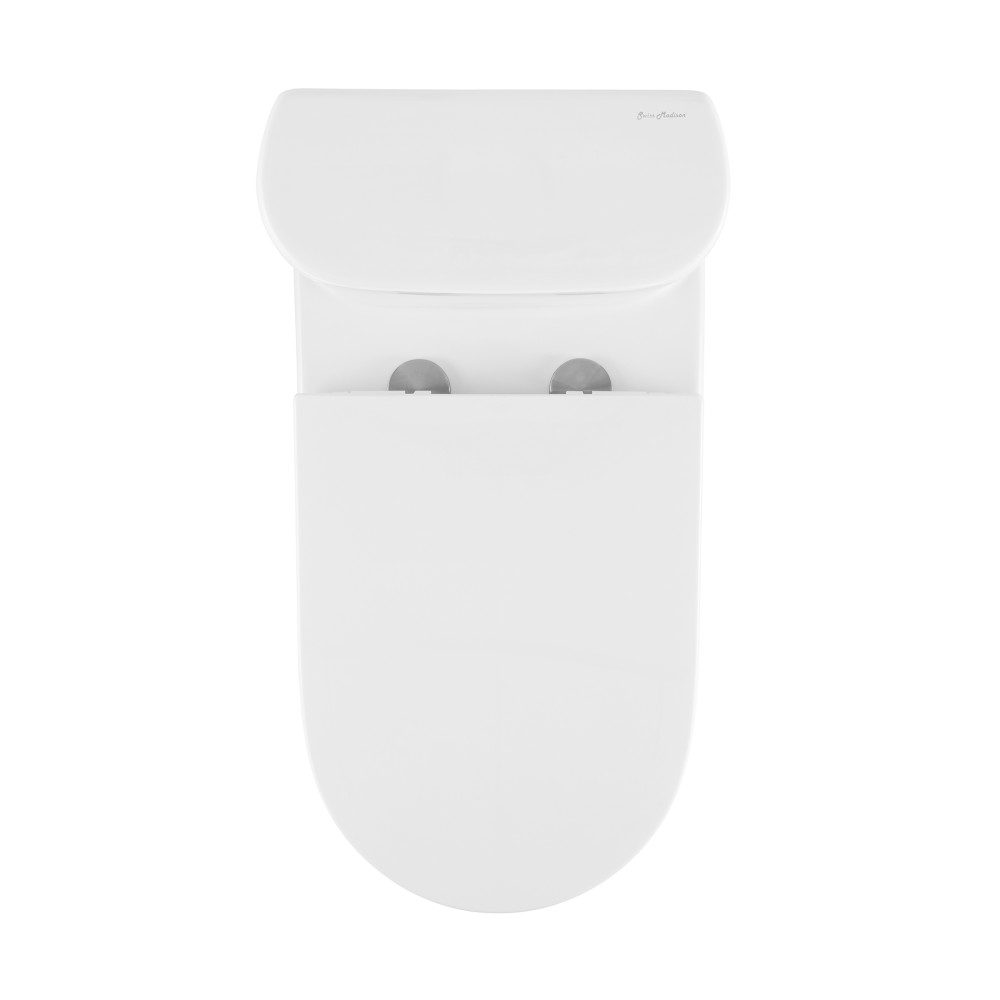 Swiss Madison Monaco One-Piece Elongated Toilet Dual-Flush 1.1/1.6 gpf, Touchless