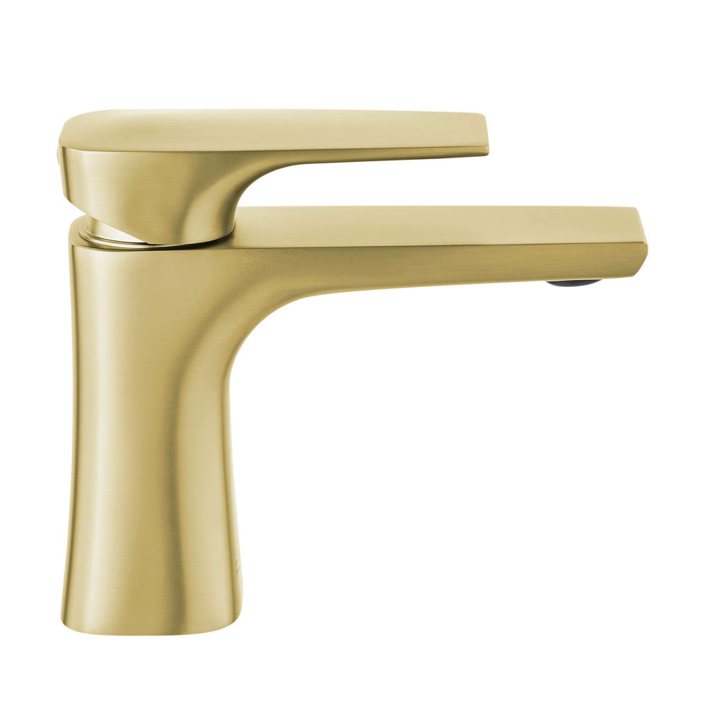 Swiss Madison Monaco Single Hole, Single-Handle, Bathroom Faucet in Brushed Gold