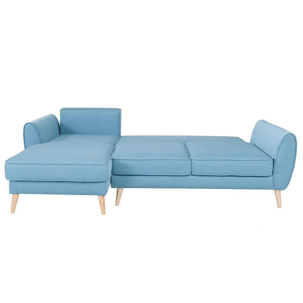 Maxima House Sectional sleeper Sofa with storage Left Facing Chaise