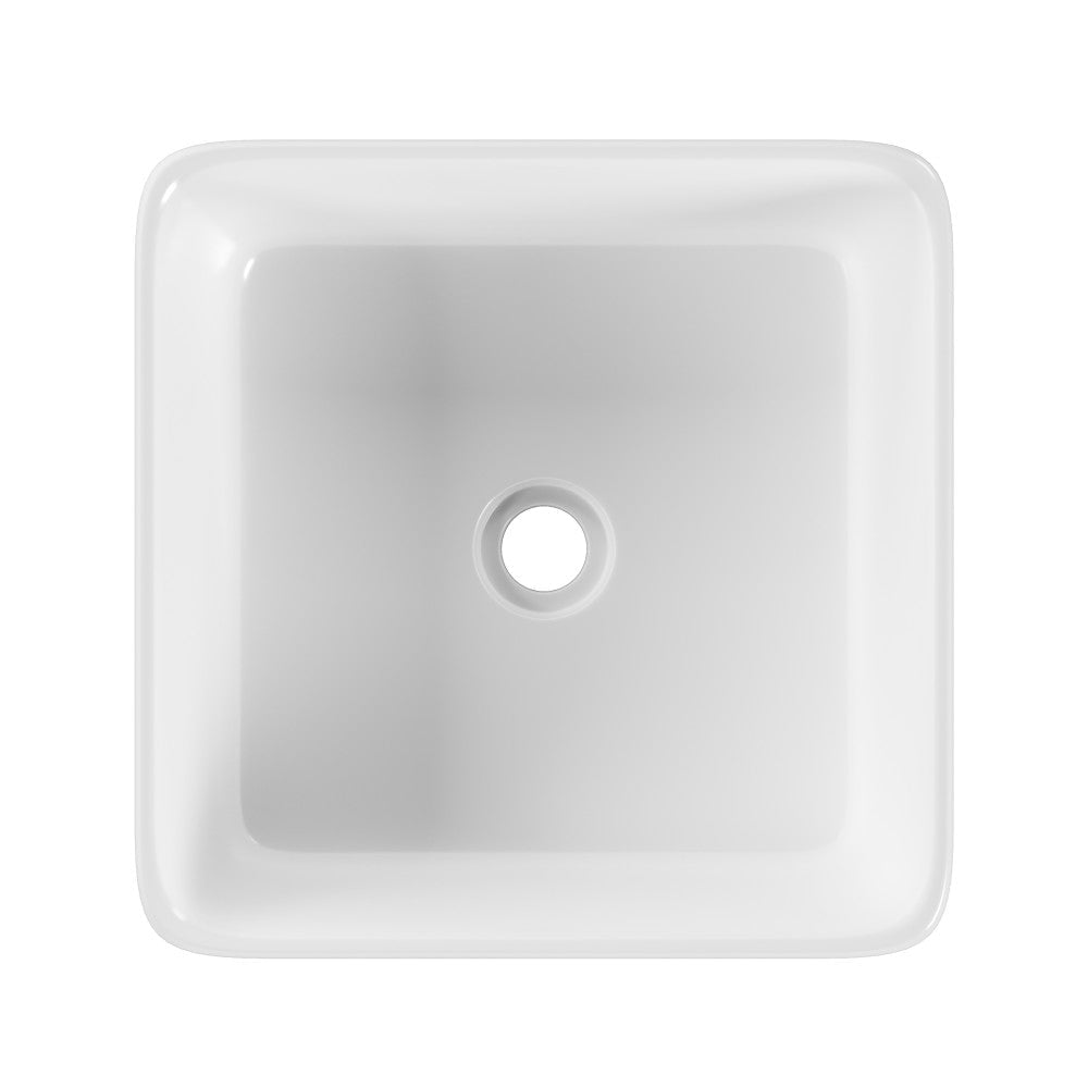 Swiss Madison Adour 14'' Vessel Sink in White