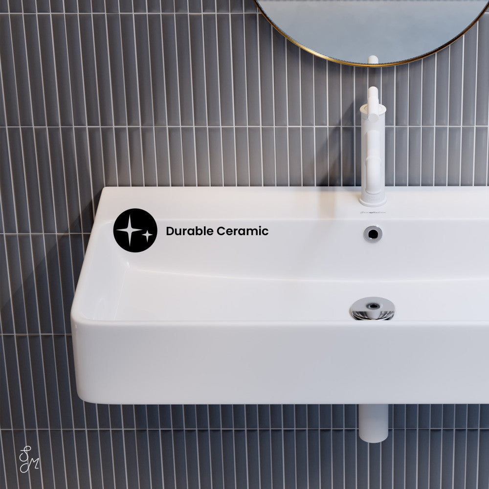 Swiss Madison Carre 36" Rectangle Wall-Mount Bathroom Sink