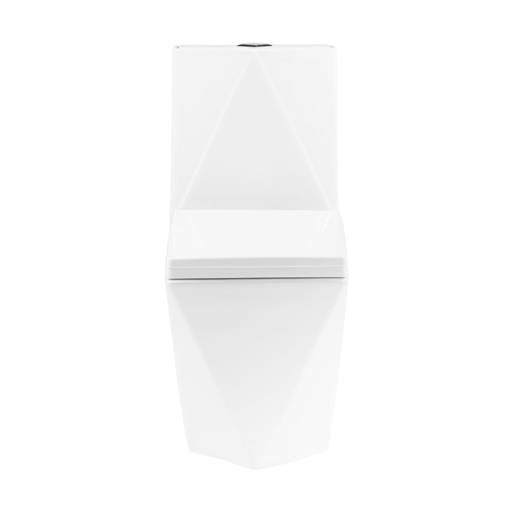Swiss Madison Brusque One-Piece Square Toilet Dual-Flush 1.1/1.6 gpf