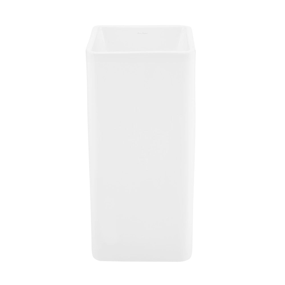 Swiss Madison Claire One-Piece Pedestal Sink