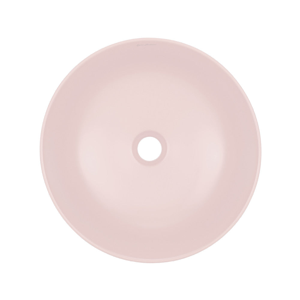 Swiss Madison Classe 16 Color Ceramic Sink in Matte Pink