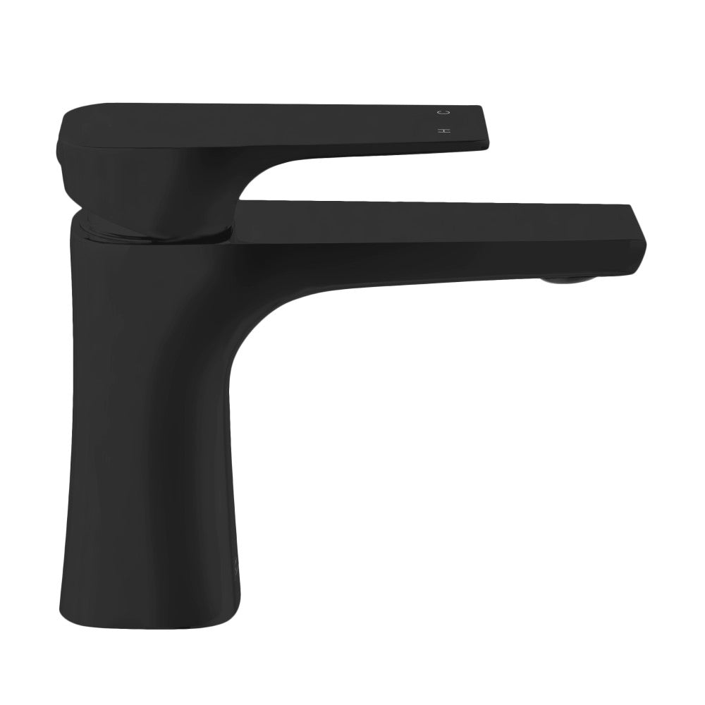 Swiss Madison Monaco Single Hole, Single-Handle, Bathroom Faucet in Matte Black