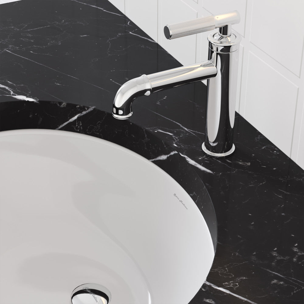 Swiss Madison Avallon Single Hole, Single-Handle Sleek, Bathroom Faucet in Chrome