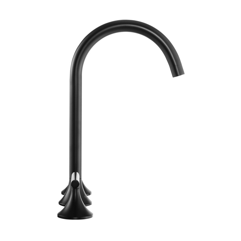 Swiss Madison Daxton 8 in. Widespread Bathroom Faucet in Matte Black