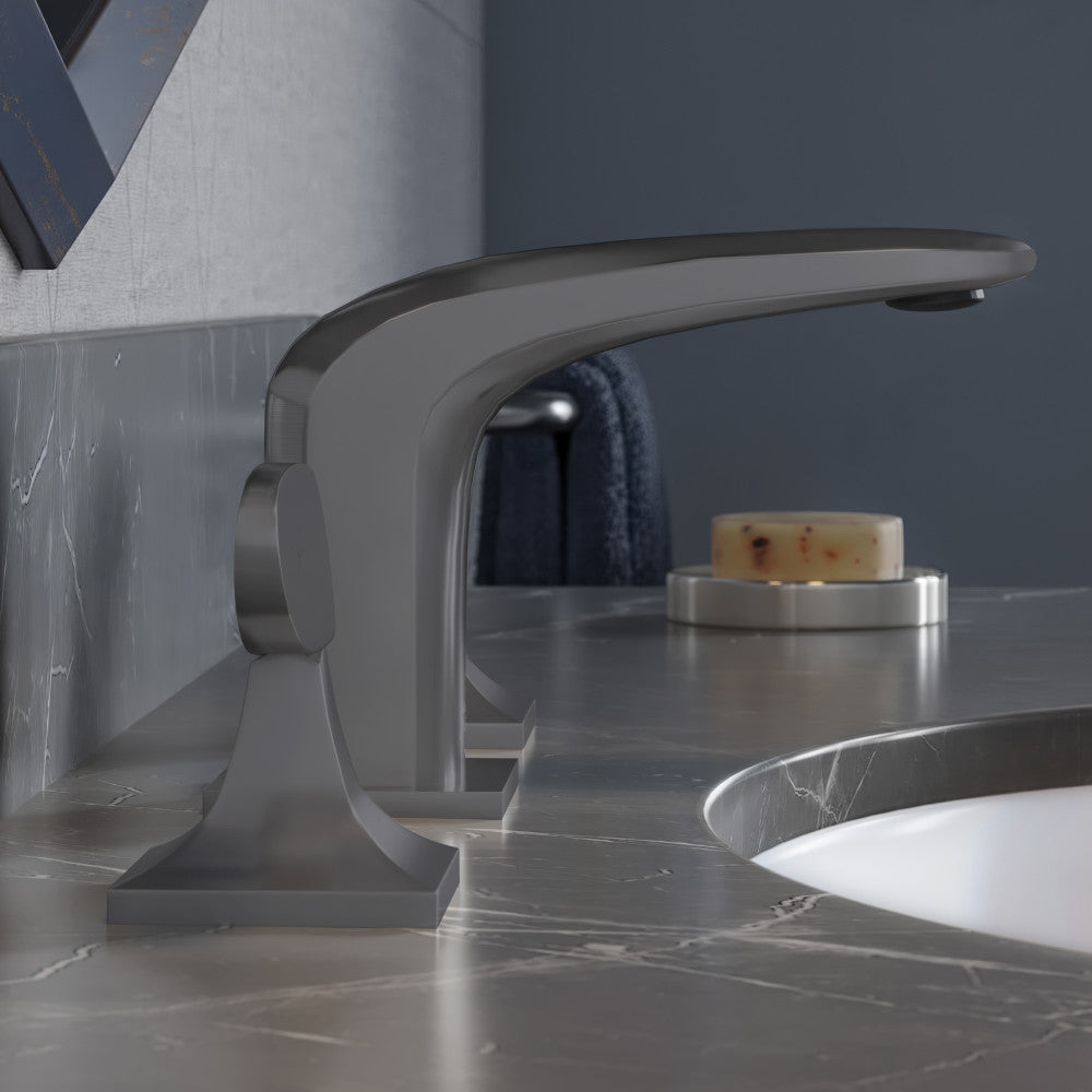 Swiss Madison Chateau 8 in. Widespread, 2-Handle, Bathroom Faucet in Gunmetal Grey