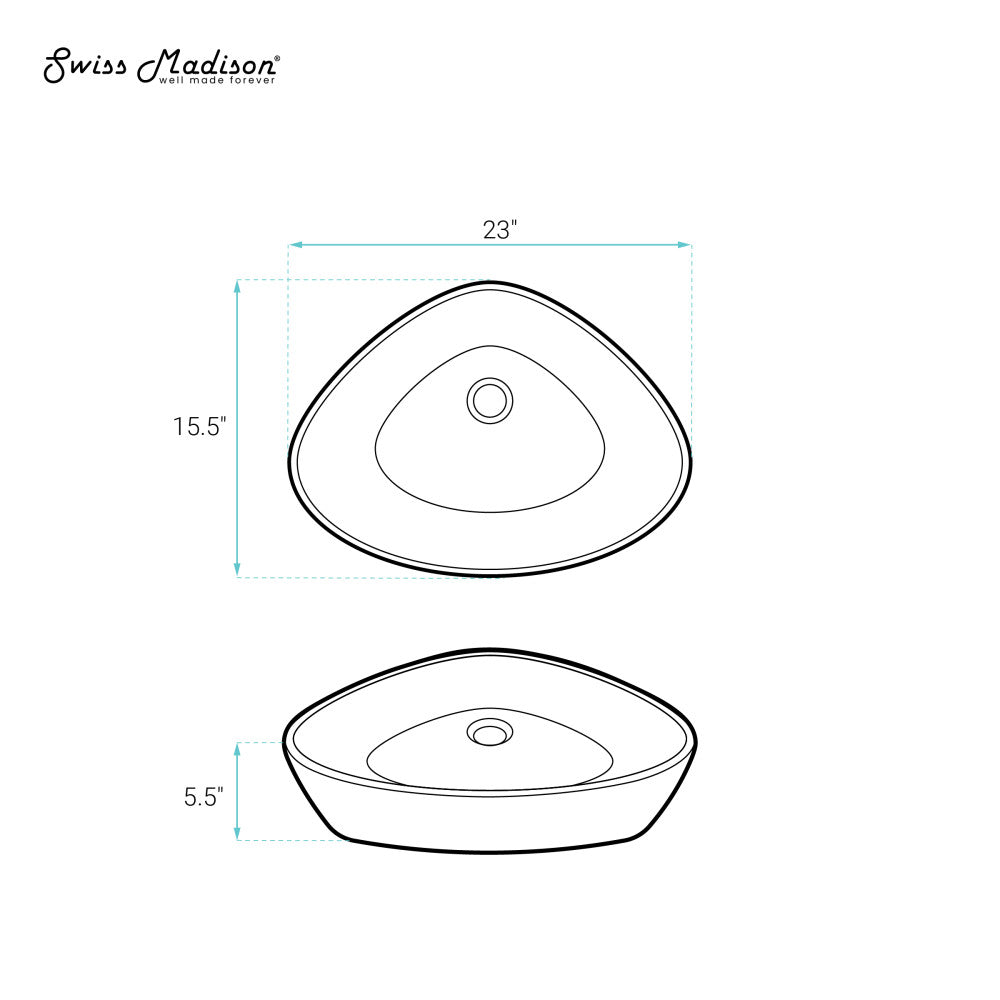 Swiss Madison Bastille Vessel Sink