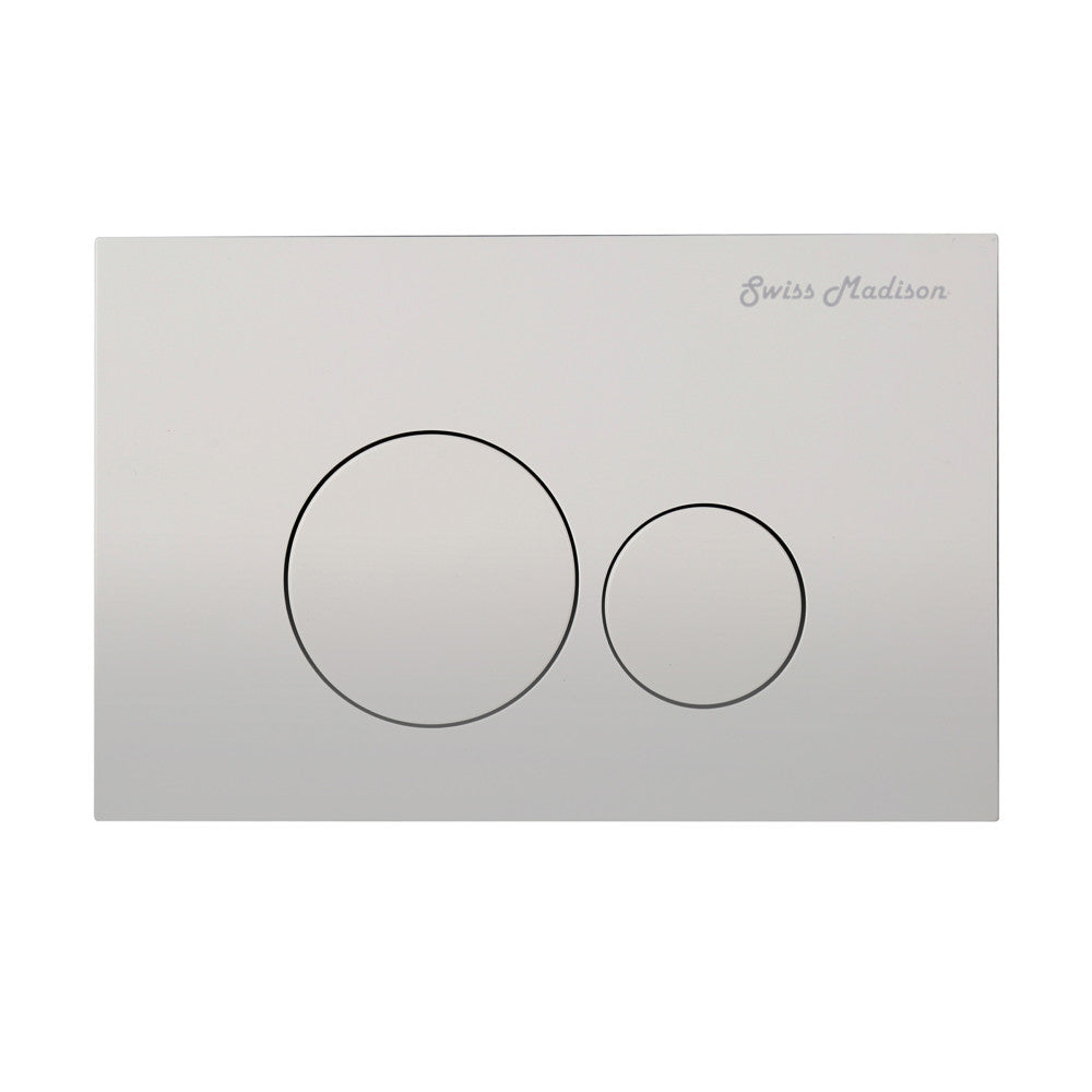 Swiss Madison Swiss Madison Well Made Forever SM-WK450-01C - Ivy Wall Hung Elongated Toilet Bundle, Glossy White