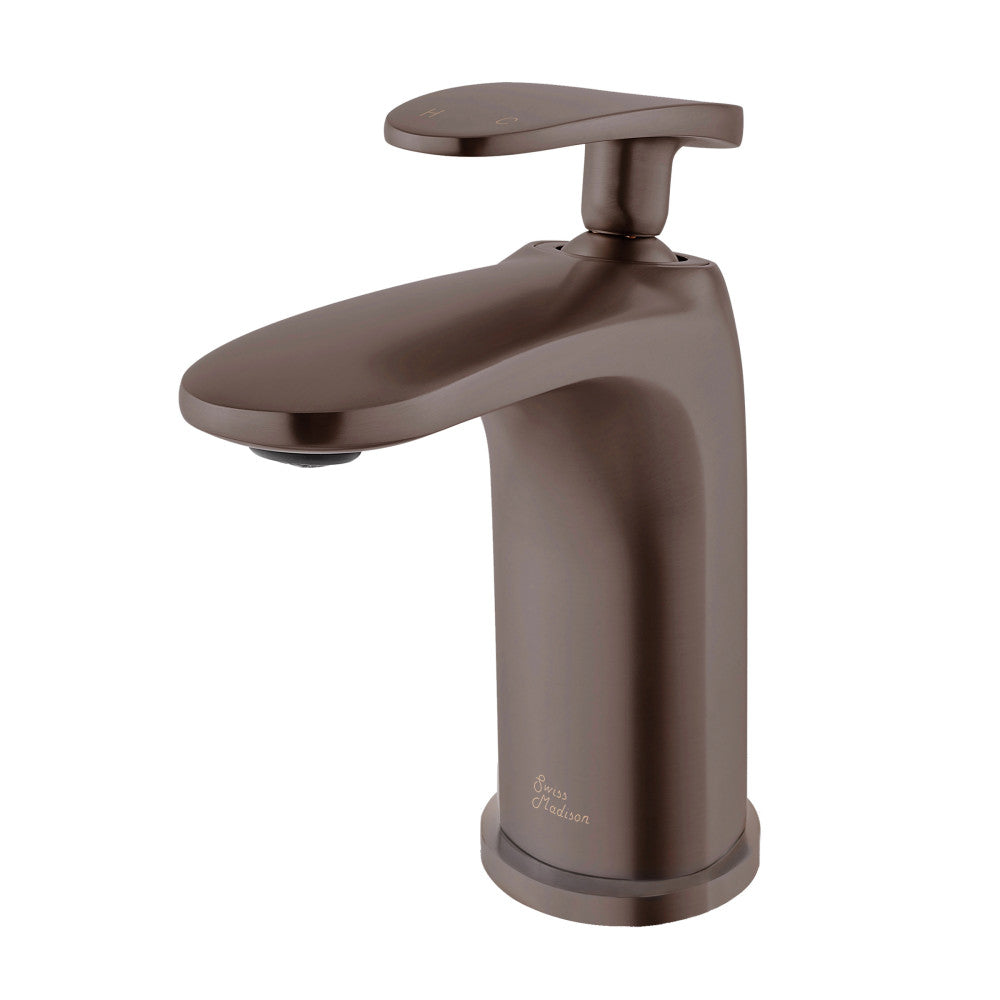 Swiss Madison Sublime Single Hole, Single-Handle, Bathroom Faucet in Oil Rubbed Bronze