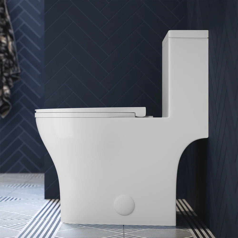 Swiss Madison Sublime III One-Piece Round Toilet Vortex™ Dual-Flush 0.95/1.26 gpf