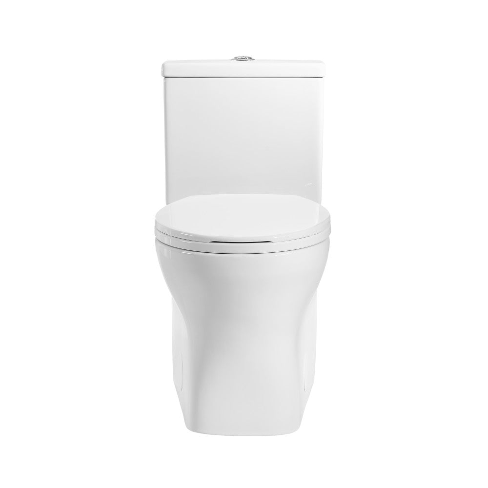 Swiss Madison Sublime II Two-Piece Round Toilet Dual-Flush 0.8/1.28 gpf