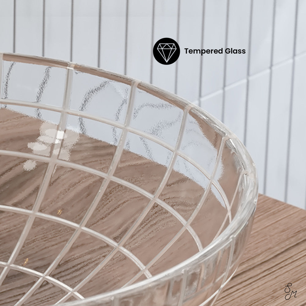 Swiss Madison Virage 16.5" Round Glass Vessel Sink