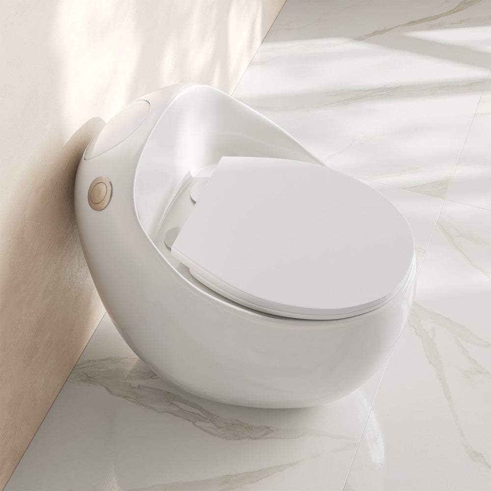 Swiss Madison Plaisir II One-Piece Elongated Toilet Top Flush 1.28 GPF