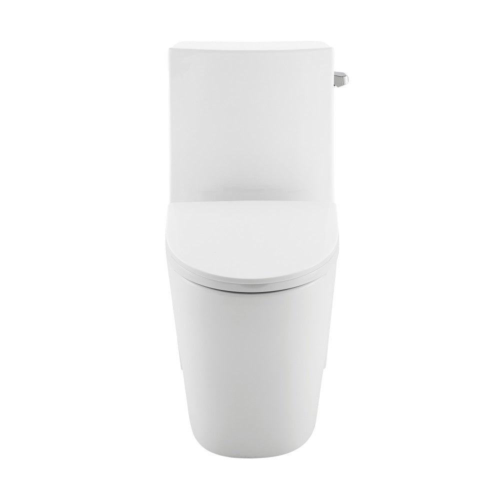 Swiss Madison St. Tropez One Piece Elongated Toilet Right Side Flush 1.28 gpf