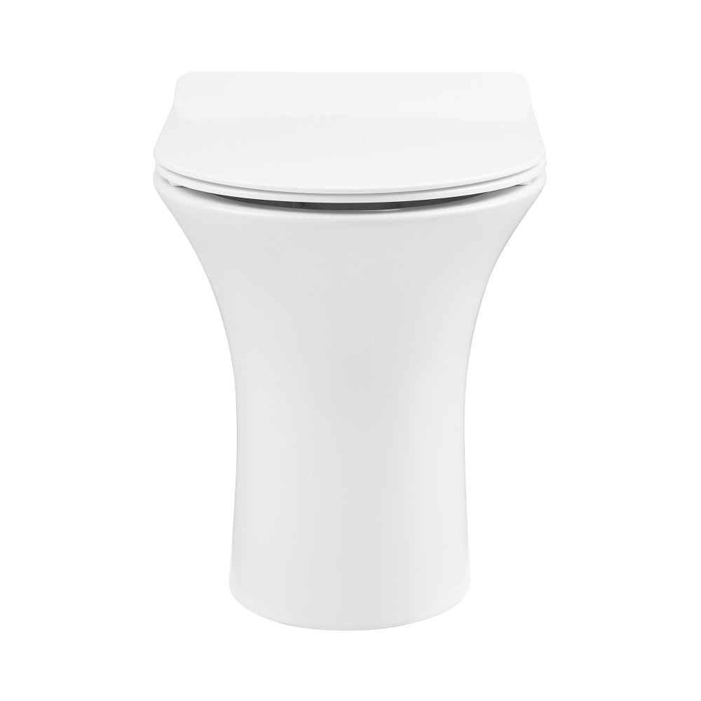 Swiss Madison Cascade Back-to-Wall Elongated Toilet Bowl