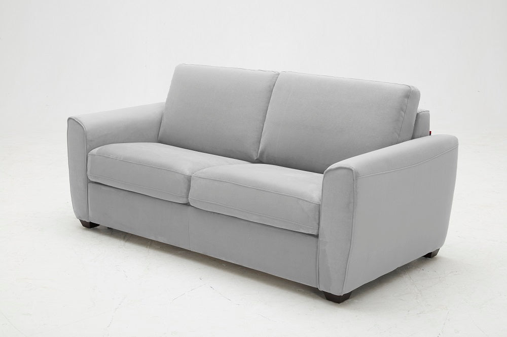 J&M Furniture Marin Sofa Bed in Light Grey Fabric