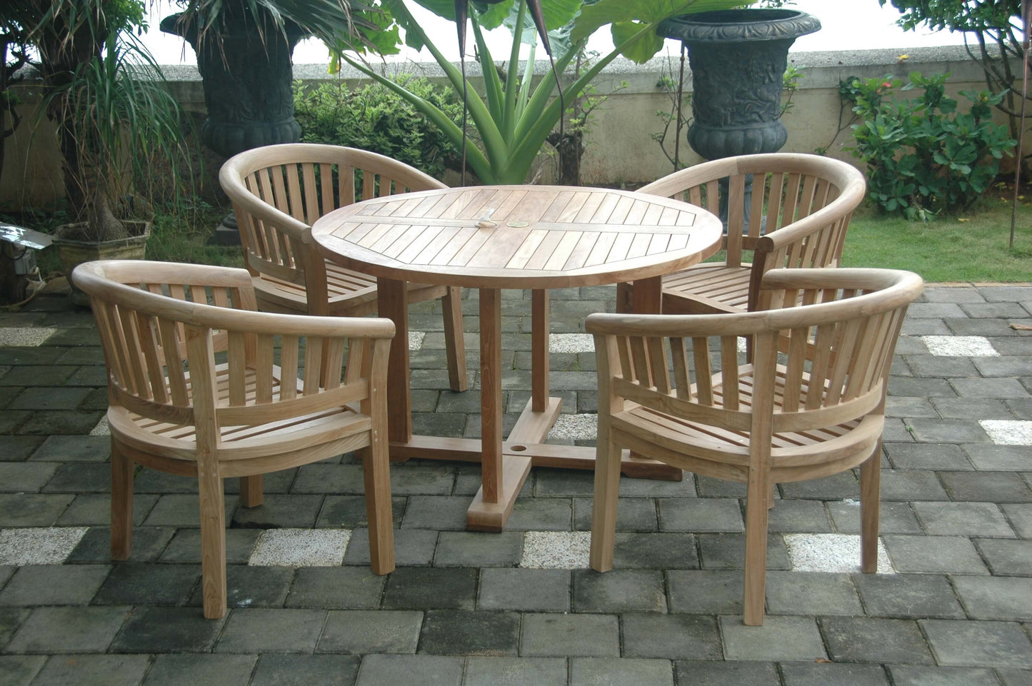 Anderson Teak Tosca 5-Pieces Dining Table Set