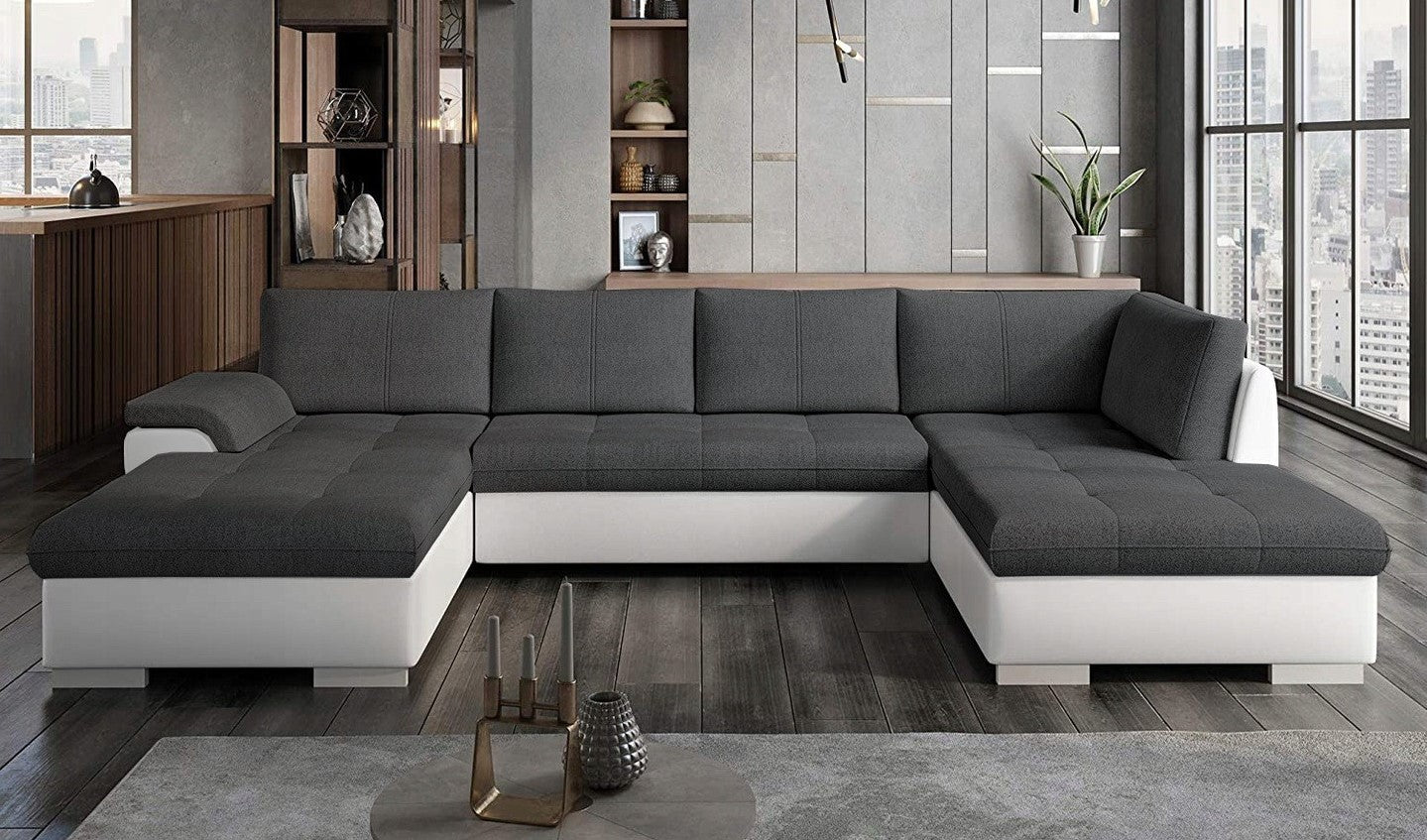 Maxima House Sectional Full size sleeper with storage TOKIO Maxi