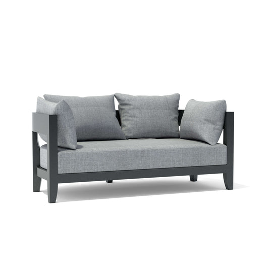 Anderson Teak Coronado Deep Seating Aluminum Loveseat
