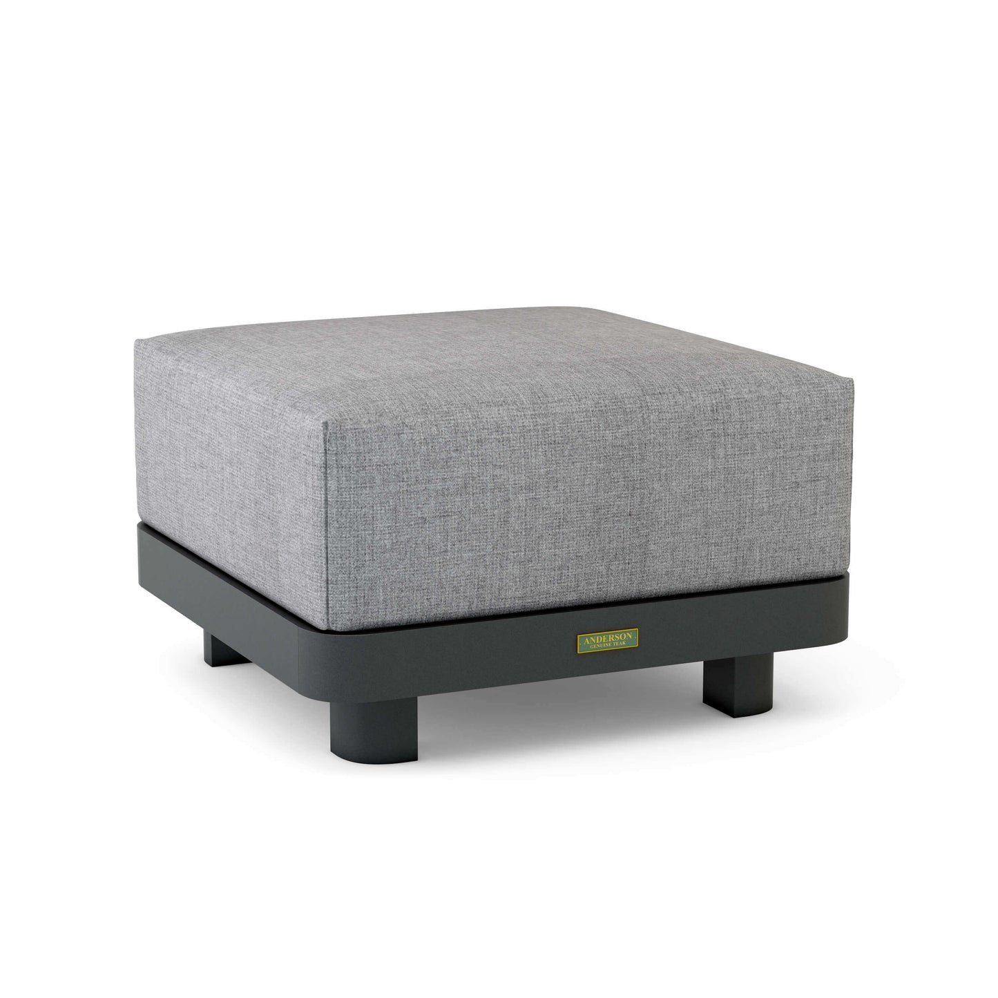 Anderson Teak Granada Deep Seating Aluminum Ottoman