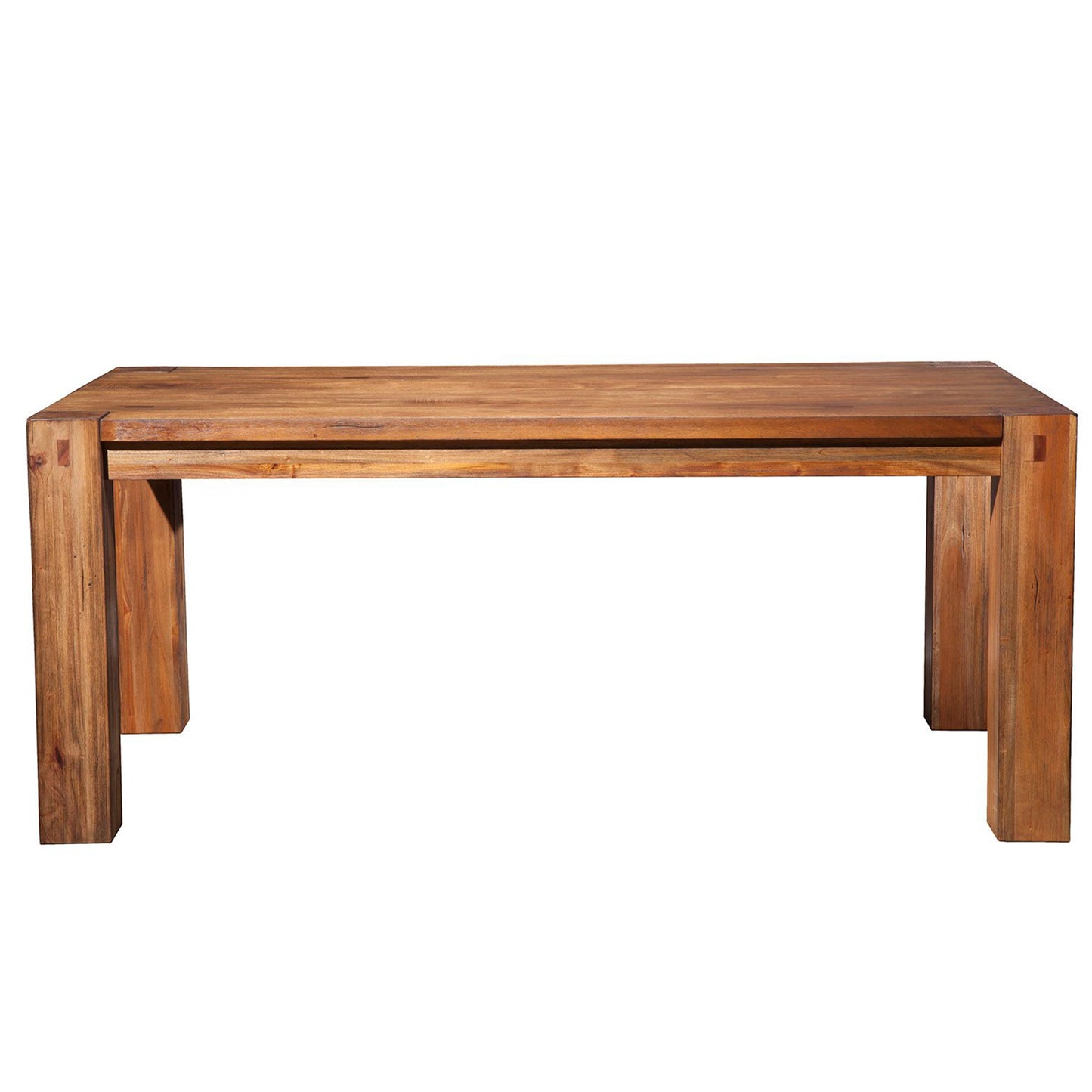 Shasta | Solid Wood Dining Table For 6, Modern Parsons Dining Table, Rectangular, Wooden, Plantation Mahogany Solids & Veneer, ORI-913-01 Brand: Alpine Furniture; Size: 72inW x 40inD x 30inH Weight: 136lb; Shape: Rectangular; Material: Plantation Mahogany Solids & Veneer
